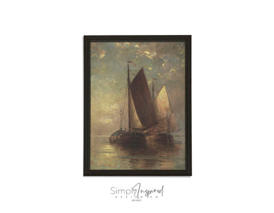 Sailing Boats Print