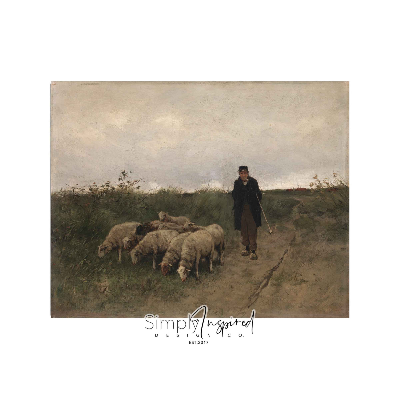 Shepherd and His Sheep