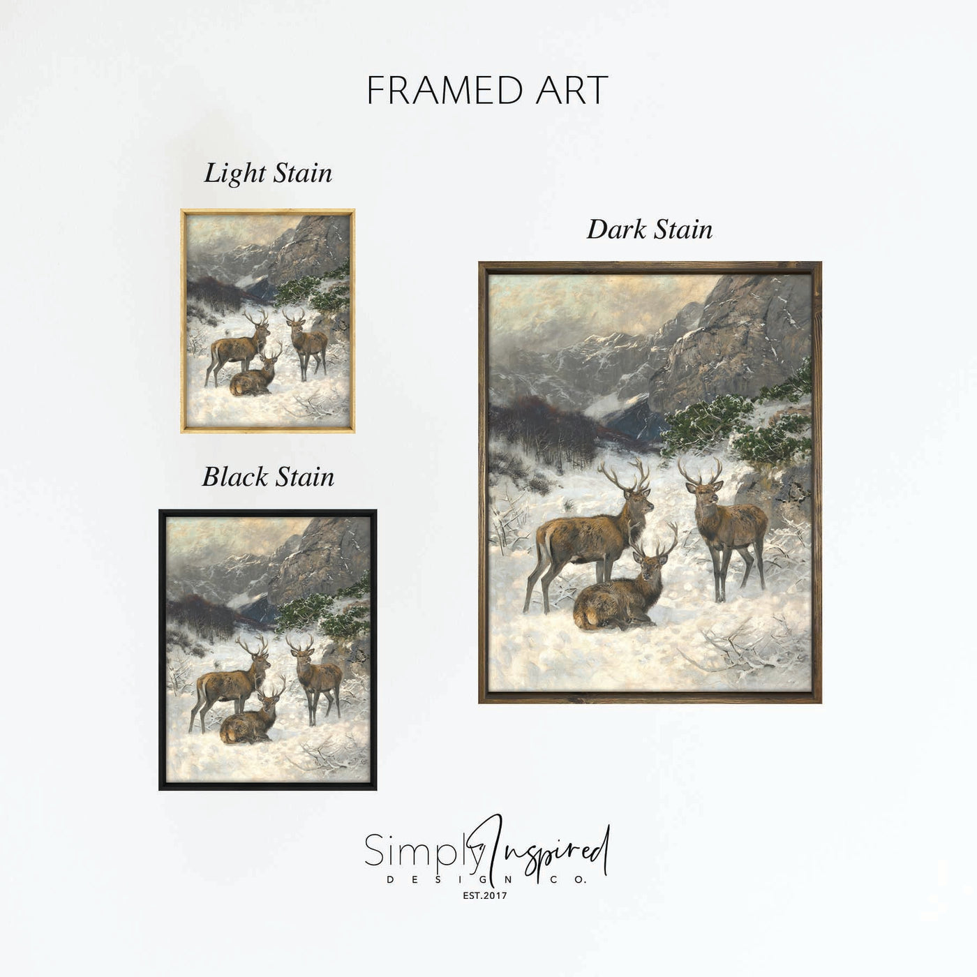 Snow Deer