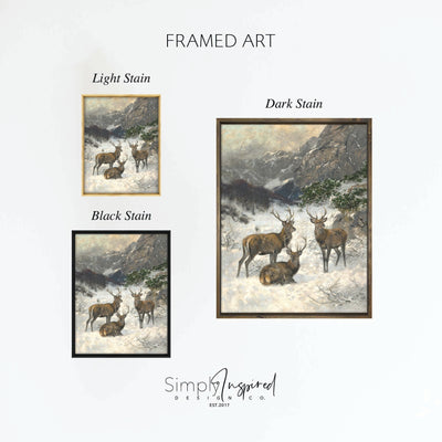 Snow Deer