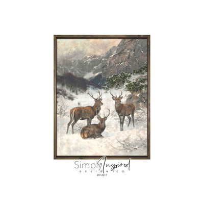 Snow Deer
