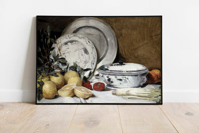 Still Life Kitchen Dish Print