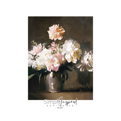 Still Life Peonies Print