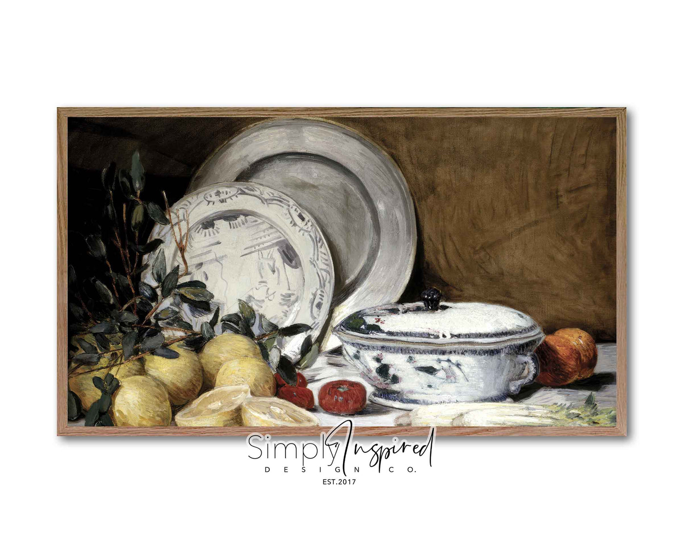 FRAME TV ART | Still life Kitchen Dish