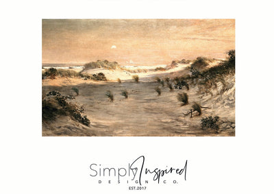 Sunset Dunes Print