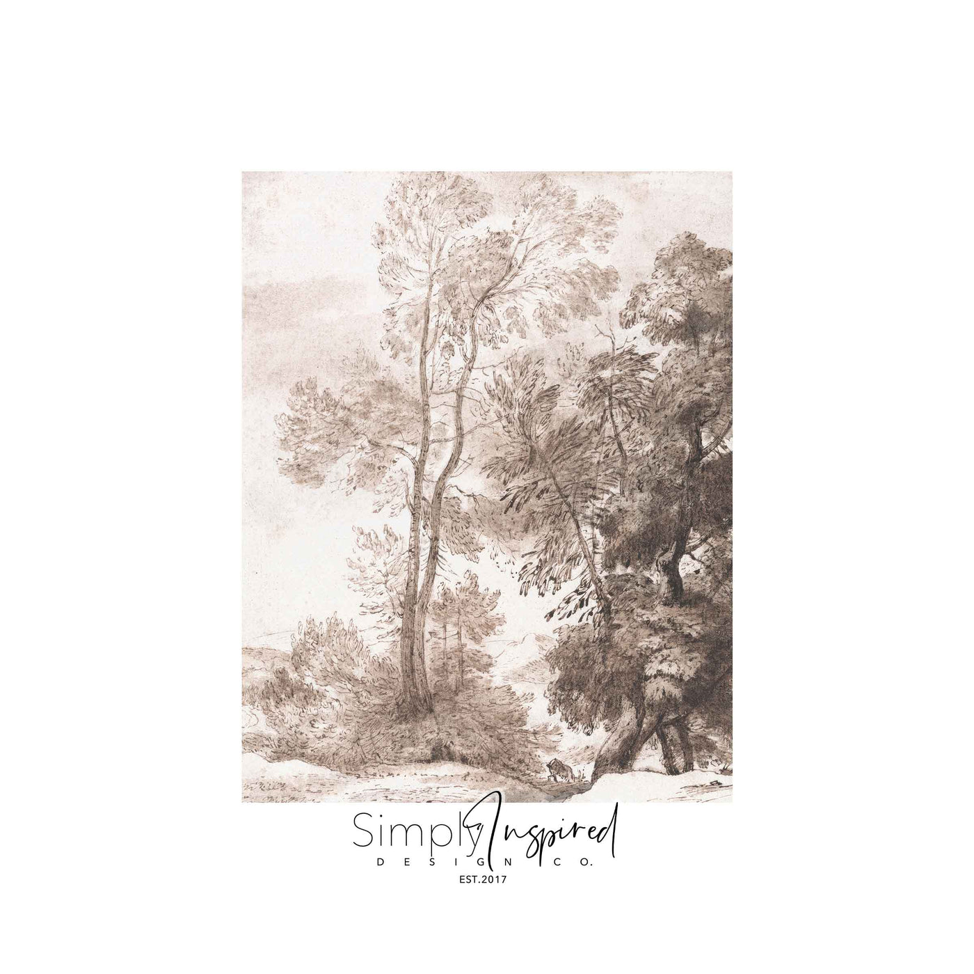 Tree Sketch 2 Print