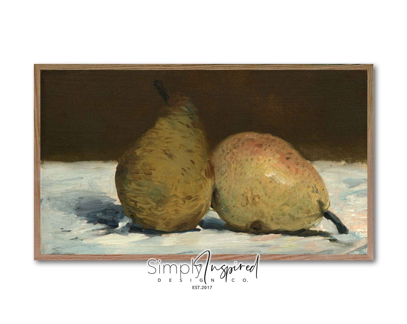 FRAME TV ART | Two Pears