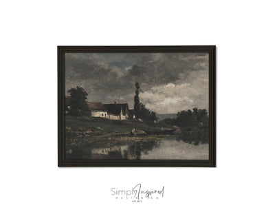 Village Lake Print