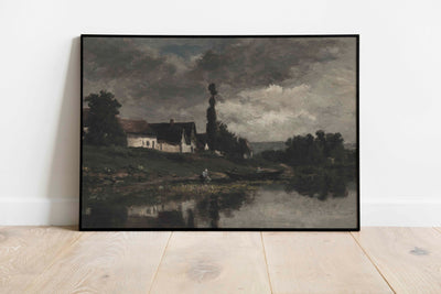Village Lake Print