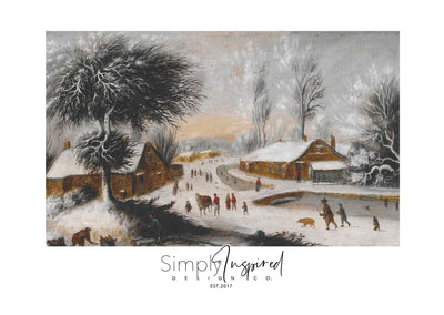 Winter in the village