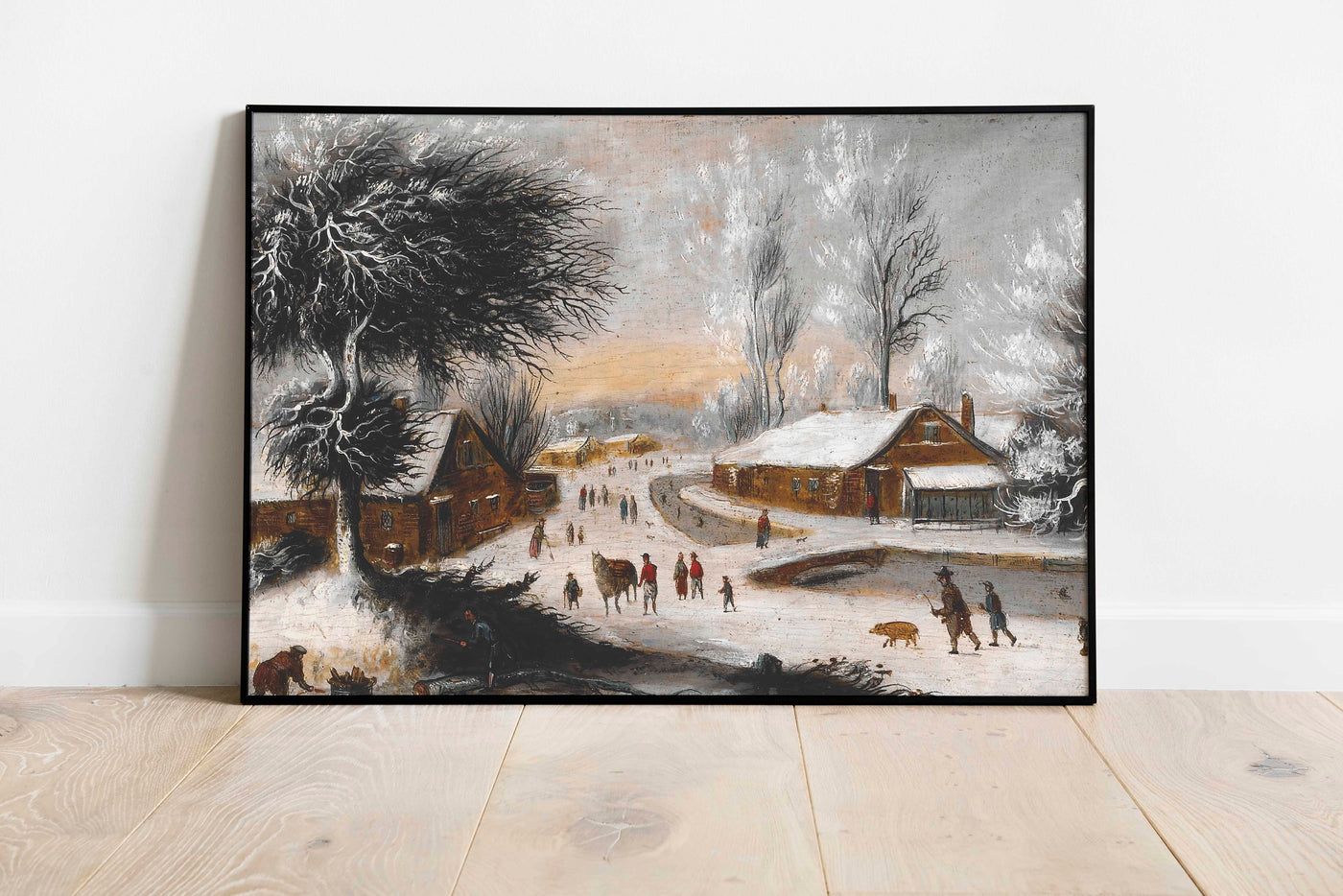 Winter in the village