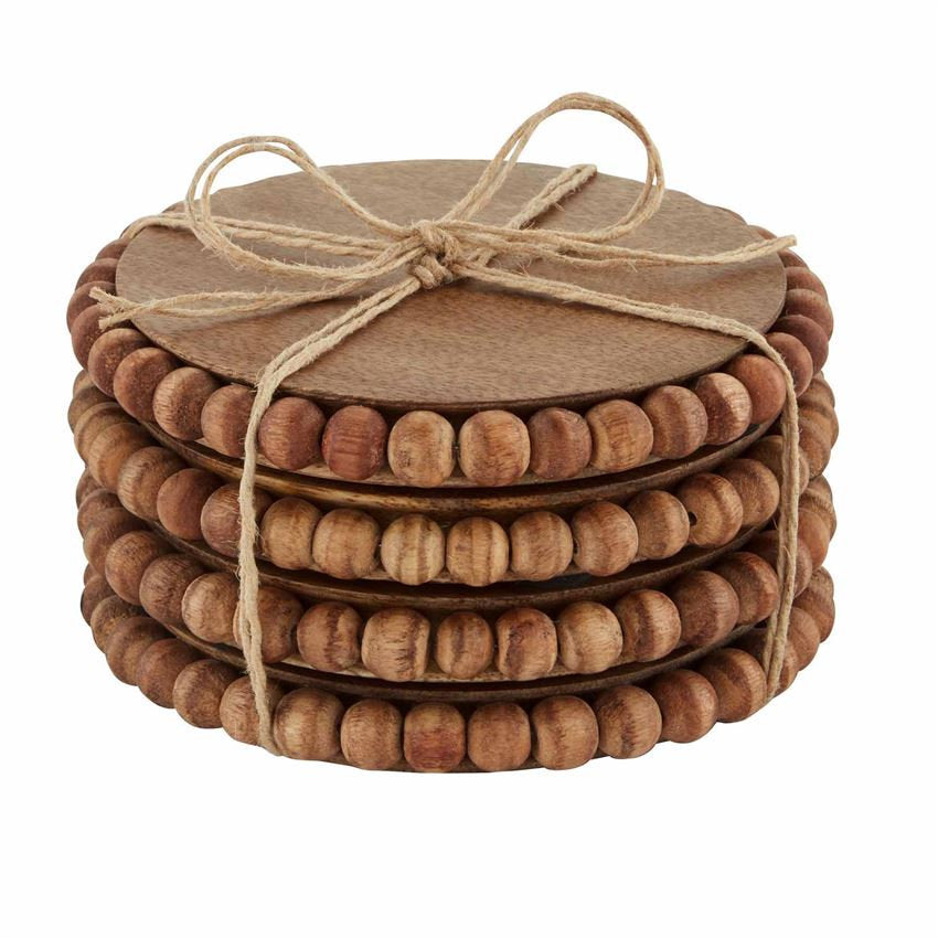 Beaded Coaster Set