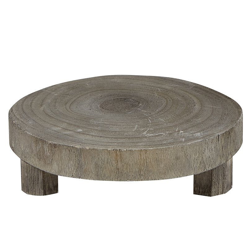 Paulownia Grey Wood Riser - Medium