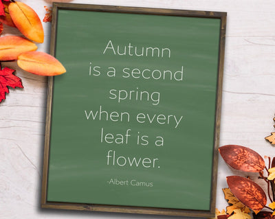 Autumn is Second Spring - 2021 Fall