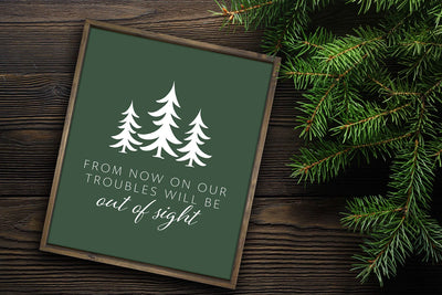 From now on our troubles