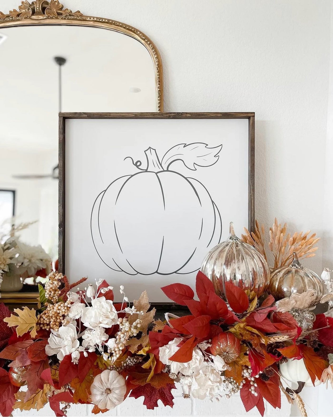 Pumpkin Signs Harvest Fall Autumn decor decorations