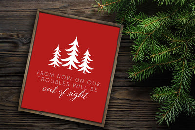 From now on our troubles