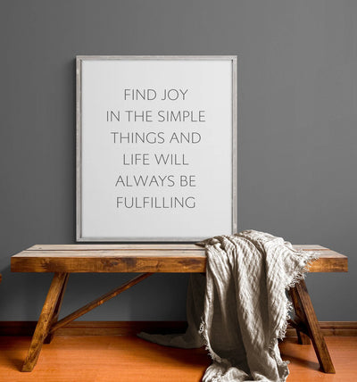 Find Joy