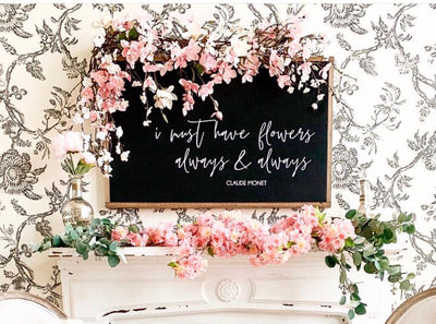 I must have flowers