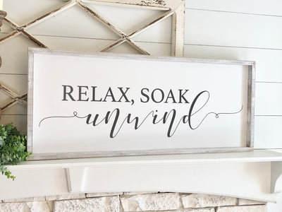 Relax, Soak, Unwind