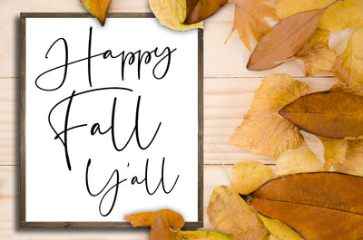 Happy Fall Y'all