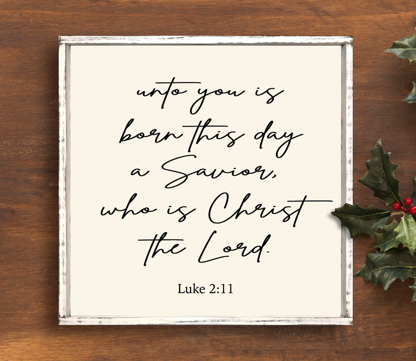 Unto you is born