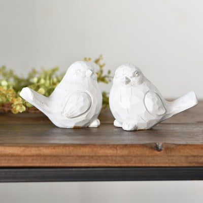 White Resin 1 Bird